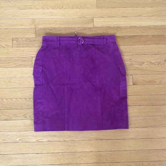Leather cult mini skirt size large - Picture 1 of 6